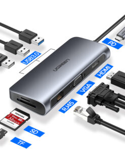 8 Ports Universal USB-C Hubs