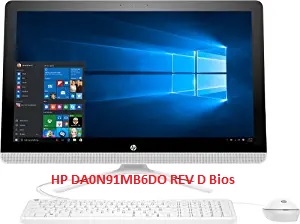 HP DA0N91MB6DO REV D Bios