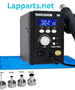 QUICK 2008 Original Heat Gun ESD Lead-Free Digital Display Welding